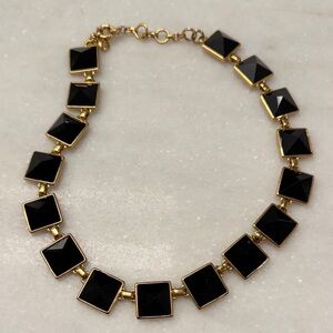 Elegant Black and Gold Necklace